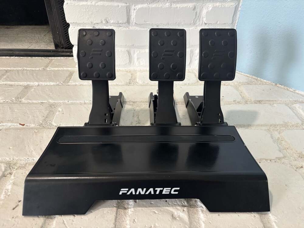 Fanatec - CSL Elite Sim Racing Pedals V2 – Load Cell Brake (90kg)